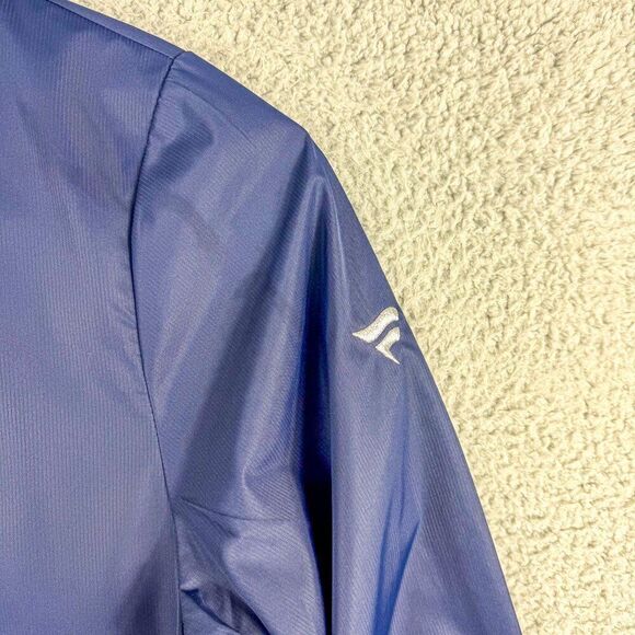 Dallas Cowboys Fanatics Windbreaker Jacket Mens Large Blue Gray Golf Outdoor Run - Picture 4 of 13